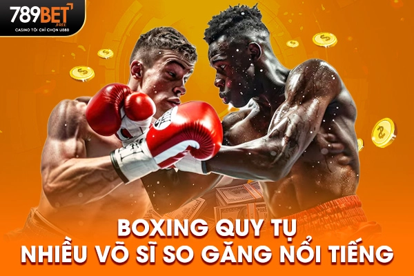 Boxing quy tụ nhiều võ sĩ so găng nổi tiếng