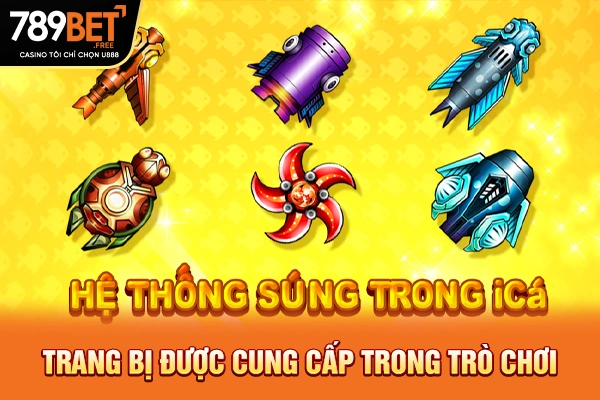 Trang bị được cung cấp trong trò chơi